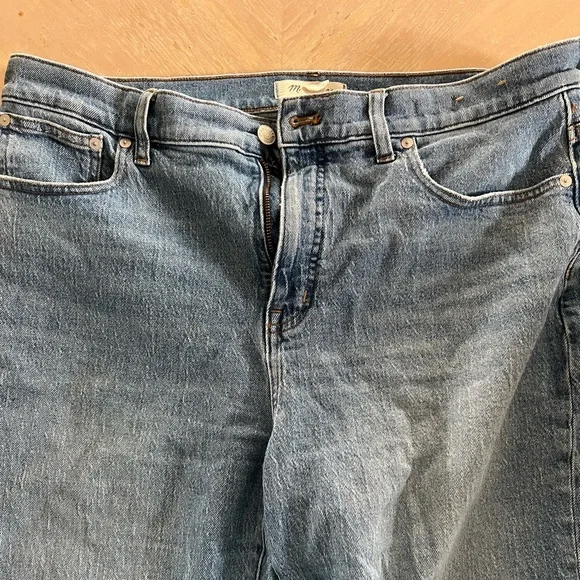 Madewell Women's Light Blue Straight-Leg Jeans - Picture 2 of 6